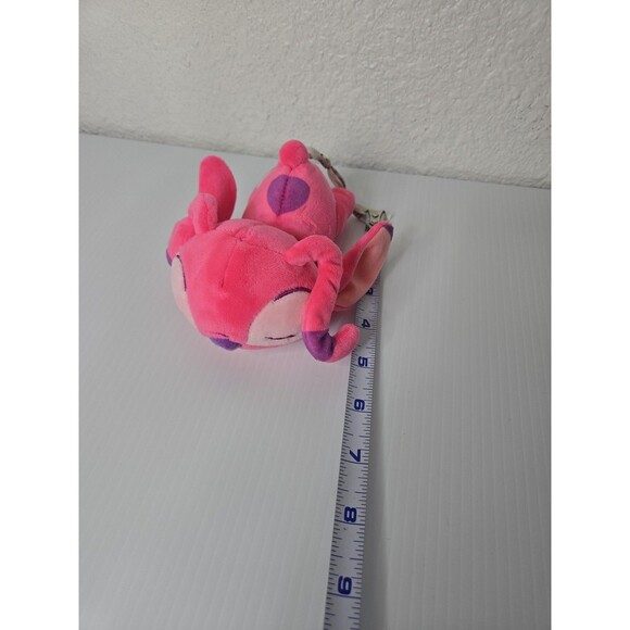 Disney Lilo & Stitch Angel Pink Plush Mini Sleeping Pose Small Stuffed Plushie - Picture 6 of 6